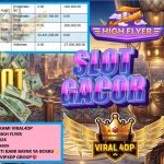 VIRAL4DP JACKPOT PRAGMATIC HIGH FLYER Rp 27.000.000,- LUNAS