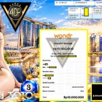 VIP4DP JACKPOT TOGEL PASARAN SINGAPORE Rp 10.100,000,- LUNAS