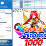 VEGAS6D JACKPOT Pragmatic ” Starlight Princess 1000 ” Rp.15.221.000,-LUNAS