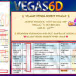 VEGAS6D JACKPOT PRAGMATIC ”Sweet Bonanza 1000” Rp 15.000.000,- LUNAS